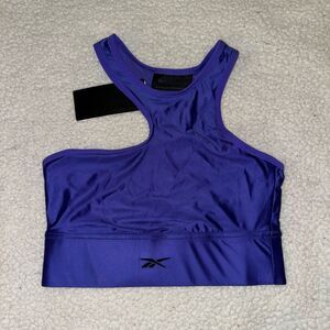 Reebok Cardi B Women’s Purple Crop Top Size Small NWT